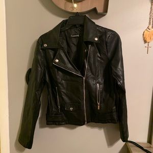 Leather jacket